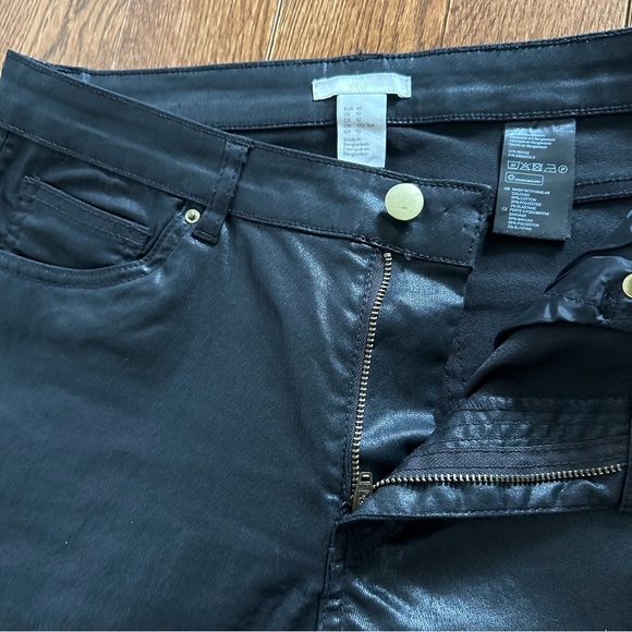 Leather look skinny jeans - Picture 7 of 8